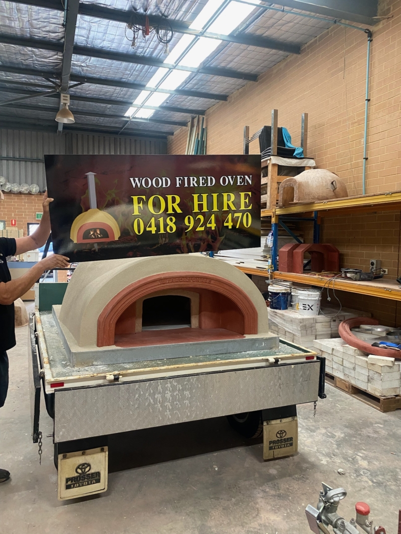 Wood Fired Pizza Oven hire Perth